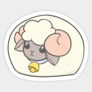 Round sheep Sticker